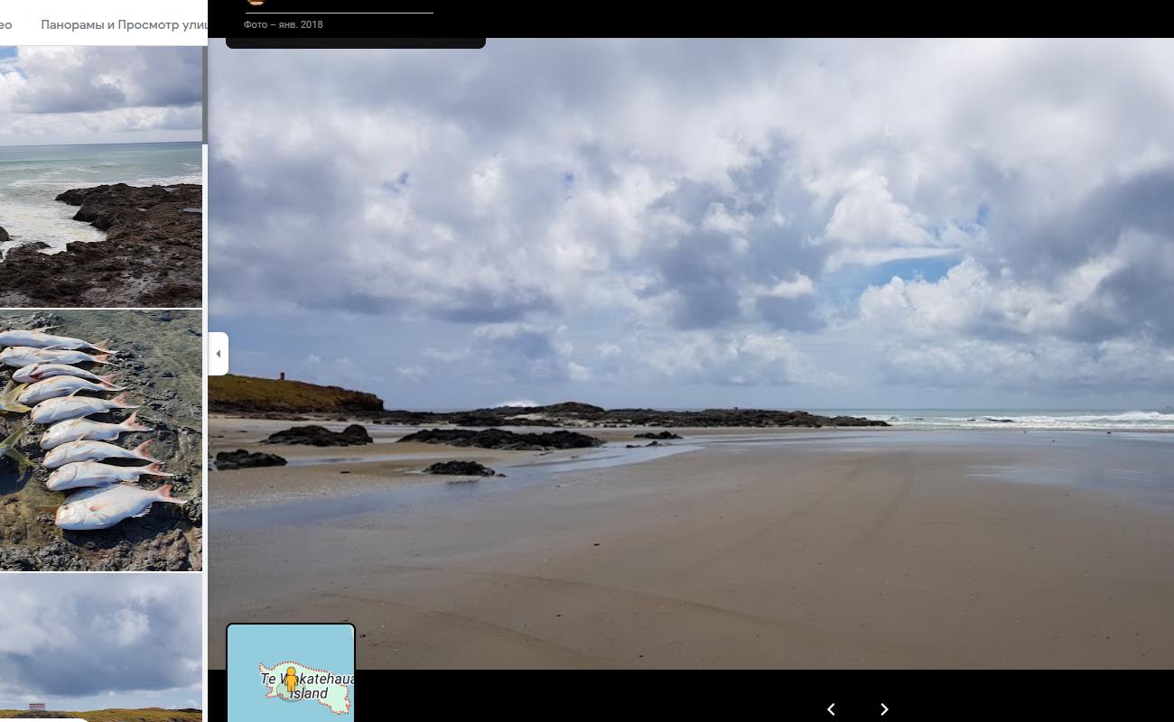 Maunganui Bluff Beach'in fotoğrafı parlak ince kum yüzey ile