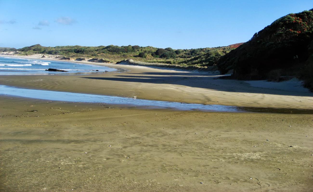 Twilight Beach'in fotoğrafı açık bej kum yüzey ile