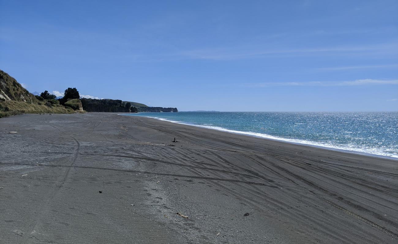 Black Sand Beach'in fotoğrafı gri çakıl taşı yüzey ile