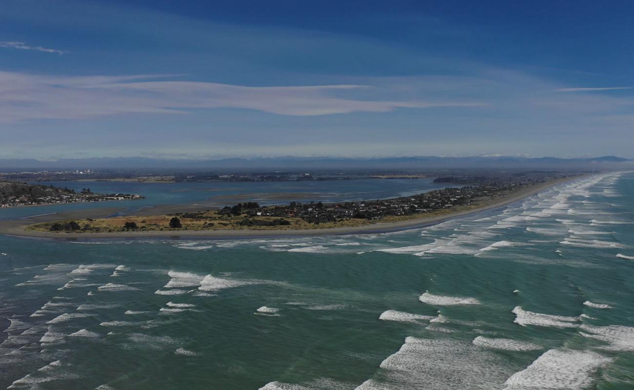 Southshore Spit Beach'in fotoğrafı parlak kum yüzey ile