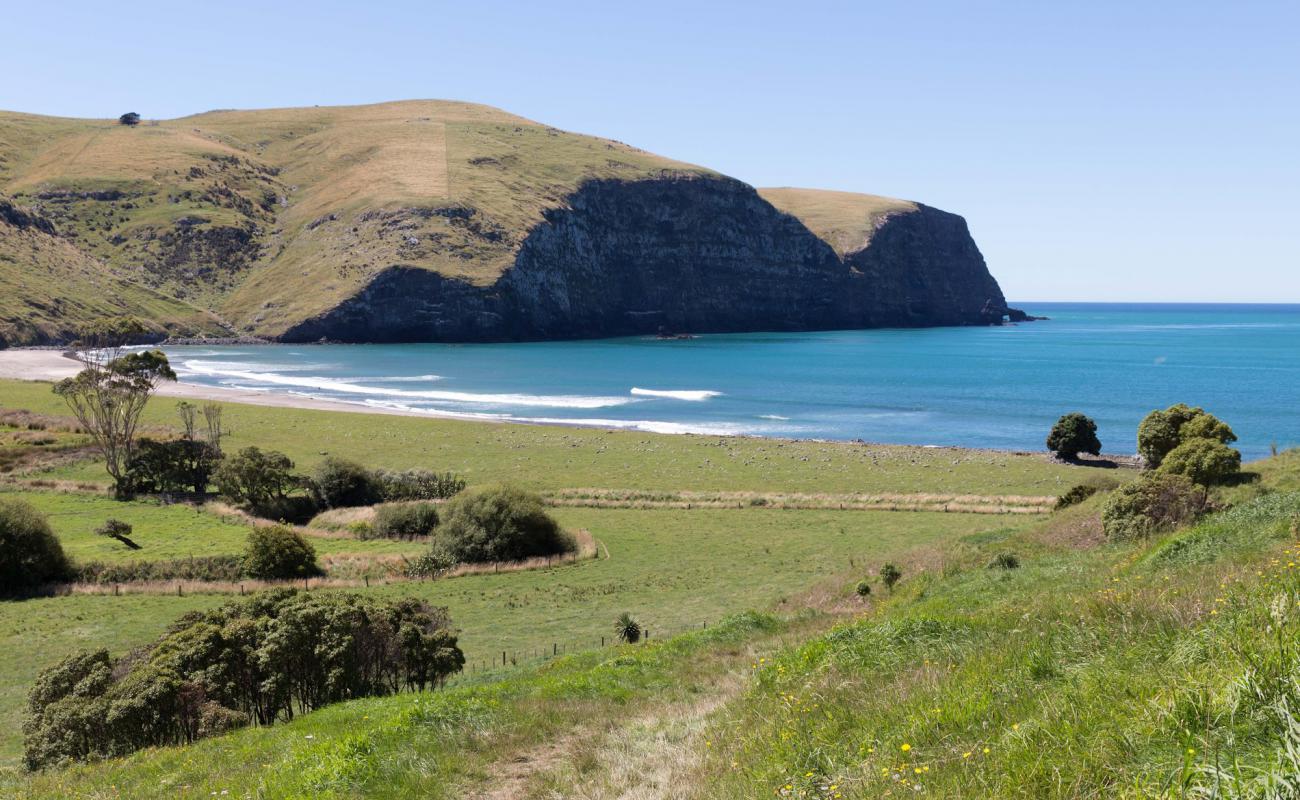 Hickory Bay'in fotoğrafı açık bej kum yüzey ile