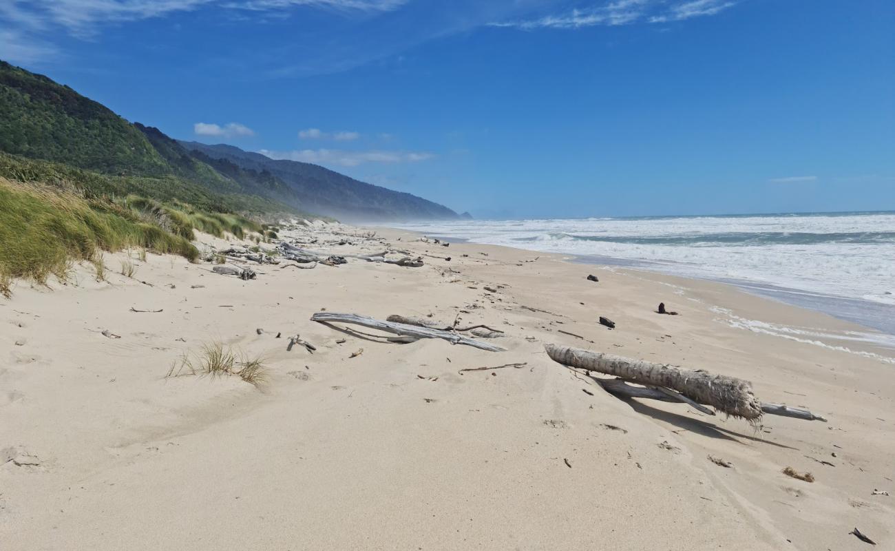 Heaphy Hut Beach'in fotoğrafı parlak kum yüzey ile