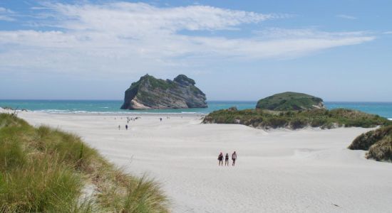 Wharariki Beach