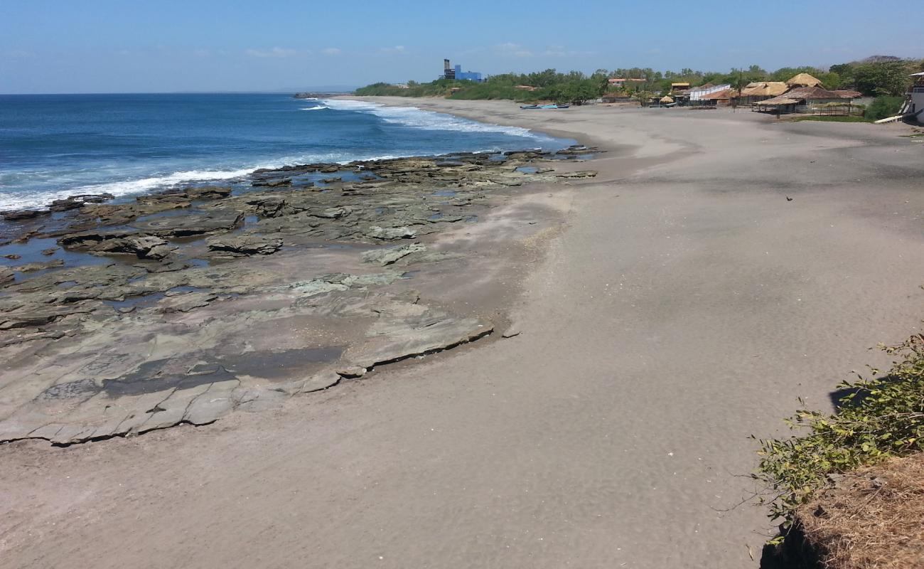 Miramar beach'in fotoğrafı taşlı kum yüzey ile