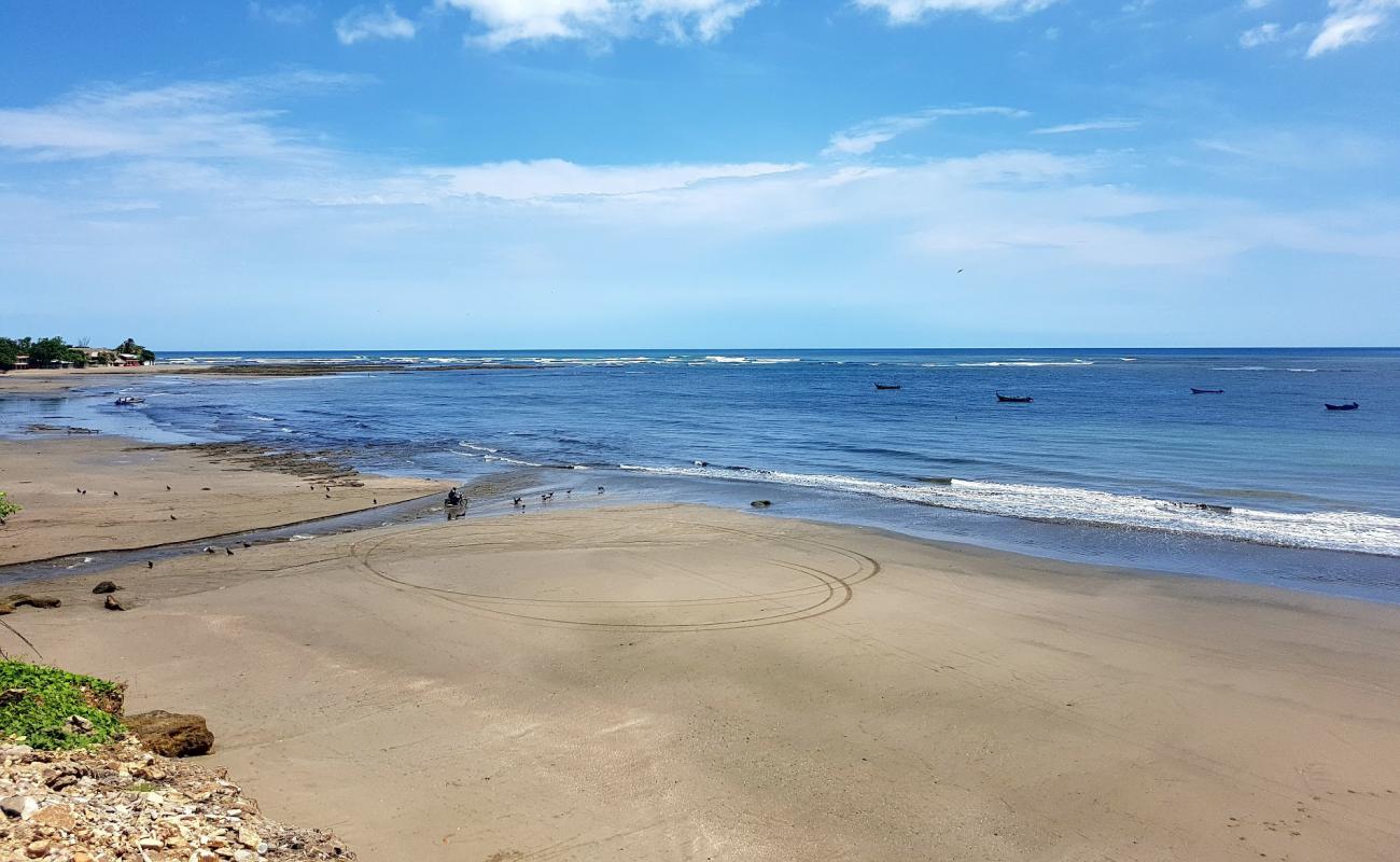 Masachapa beach'in fotoğrafı gri kum yüzey ile