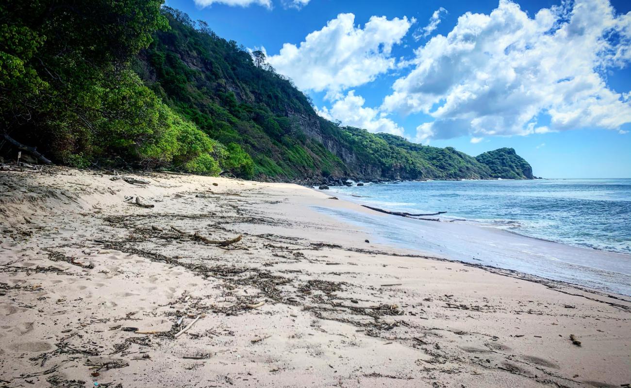 Escondida Plajı'in fotoğrafı parlak kum yüzey ile