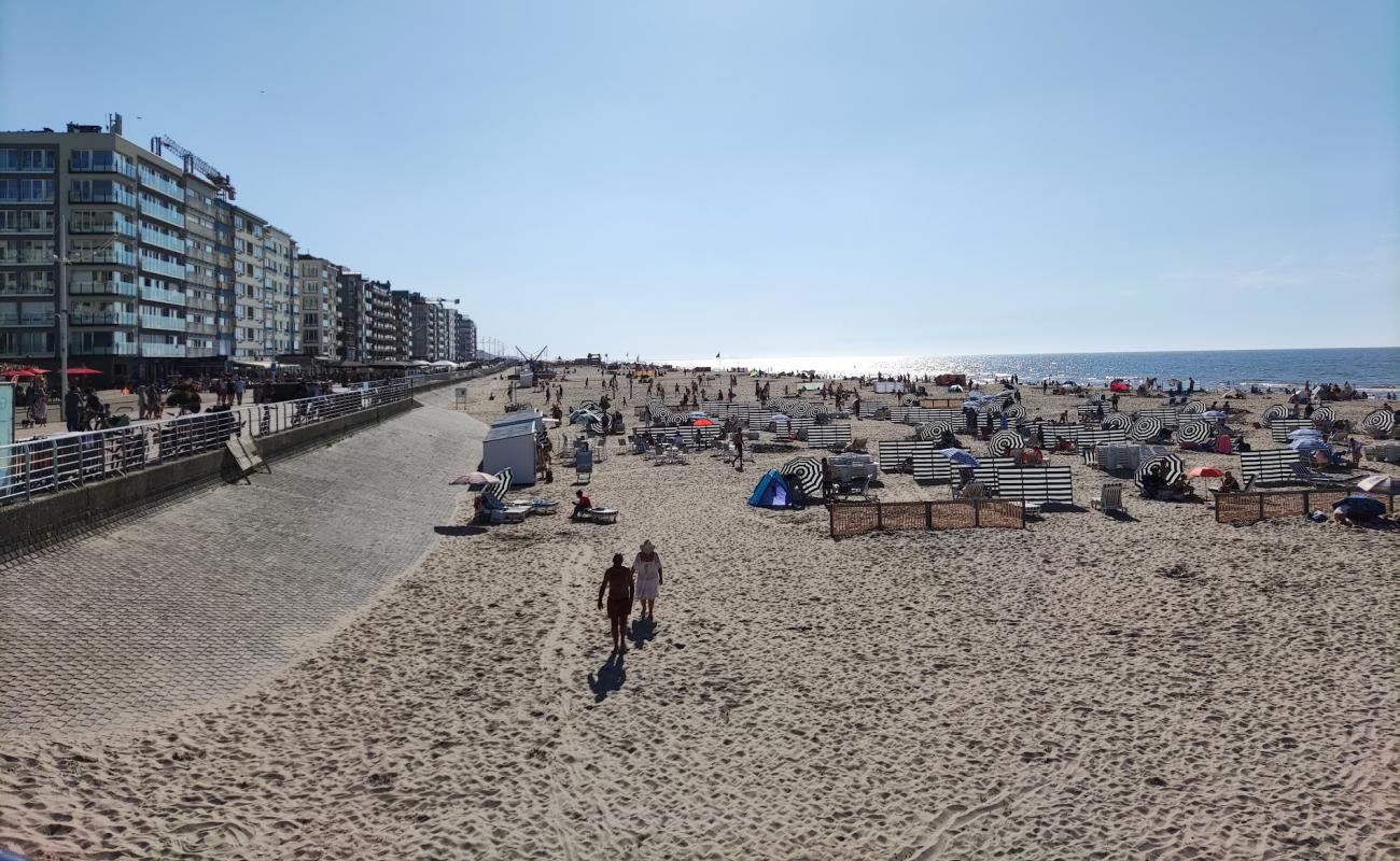 De Panne Strand'in fotoğrafı parlak kum yüzey ile