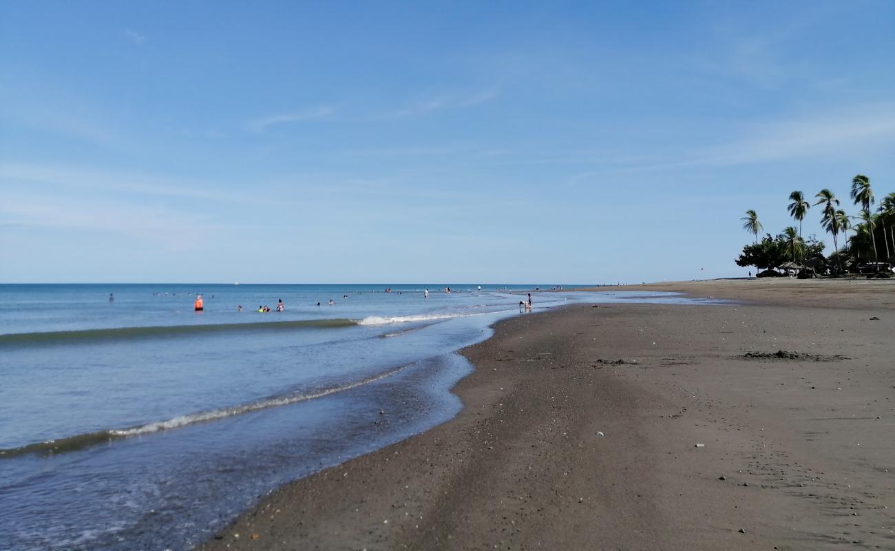 Las Mellizas Beach'in fotoğrafı gri kum yüzey ile