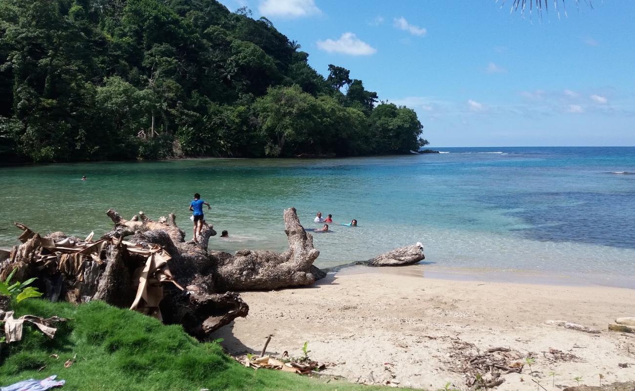 Puerto Frances Beach'in fotoğrafı bej kum ve çakıl yüzey ile