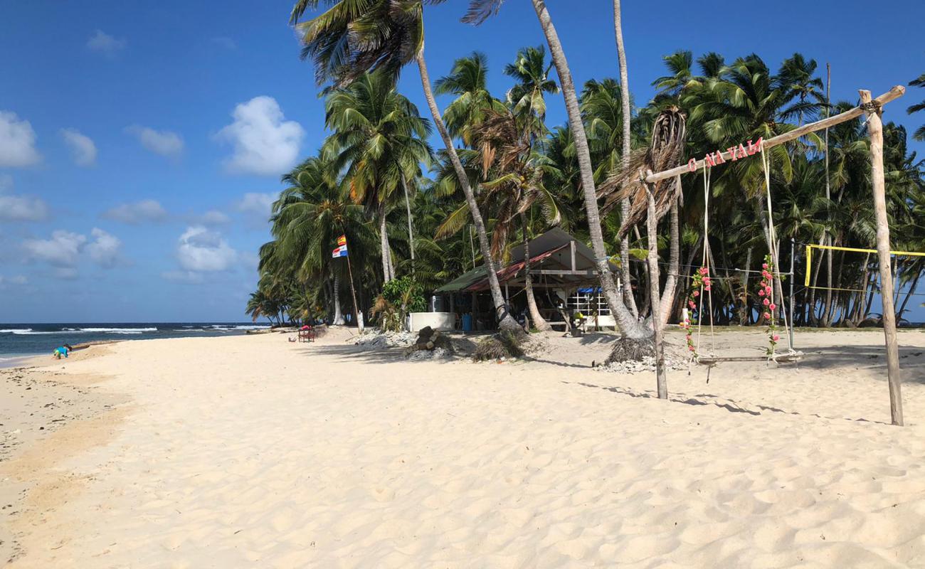 Grassland Island beach'in fotoğrafı i̇nce beyaz kum yüzey ile