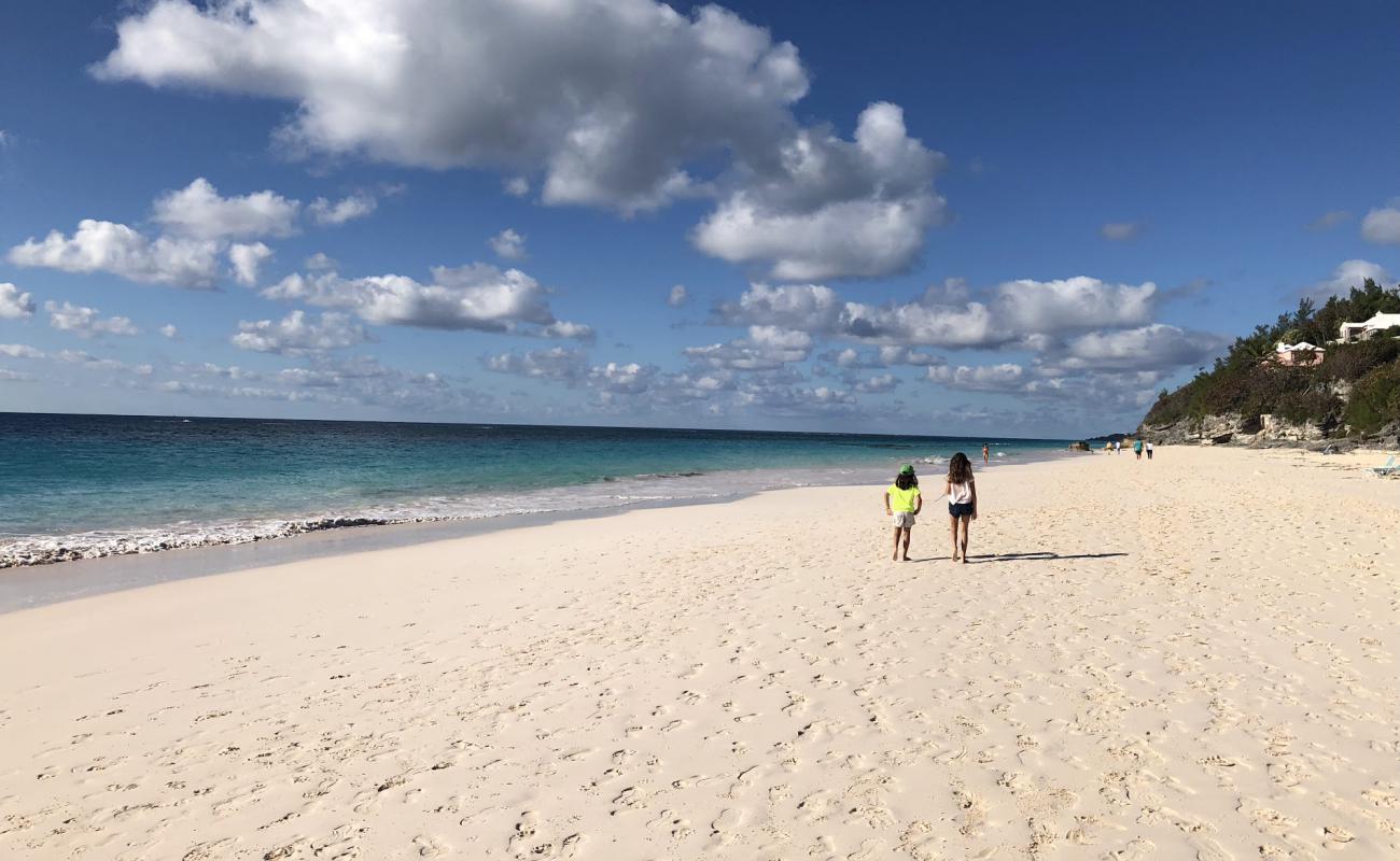 Dirsek Plajı'in fotoğrafı parlak ince kum yüzey ile