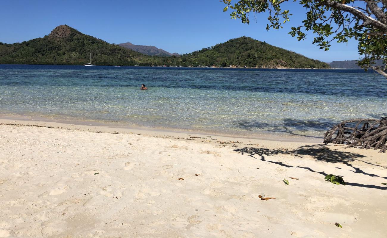 CYC Beach Coron'in fotoğrafı beyaz kum yüzey ile
