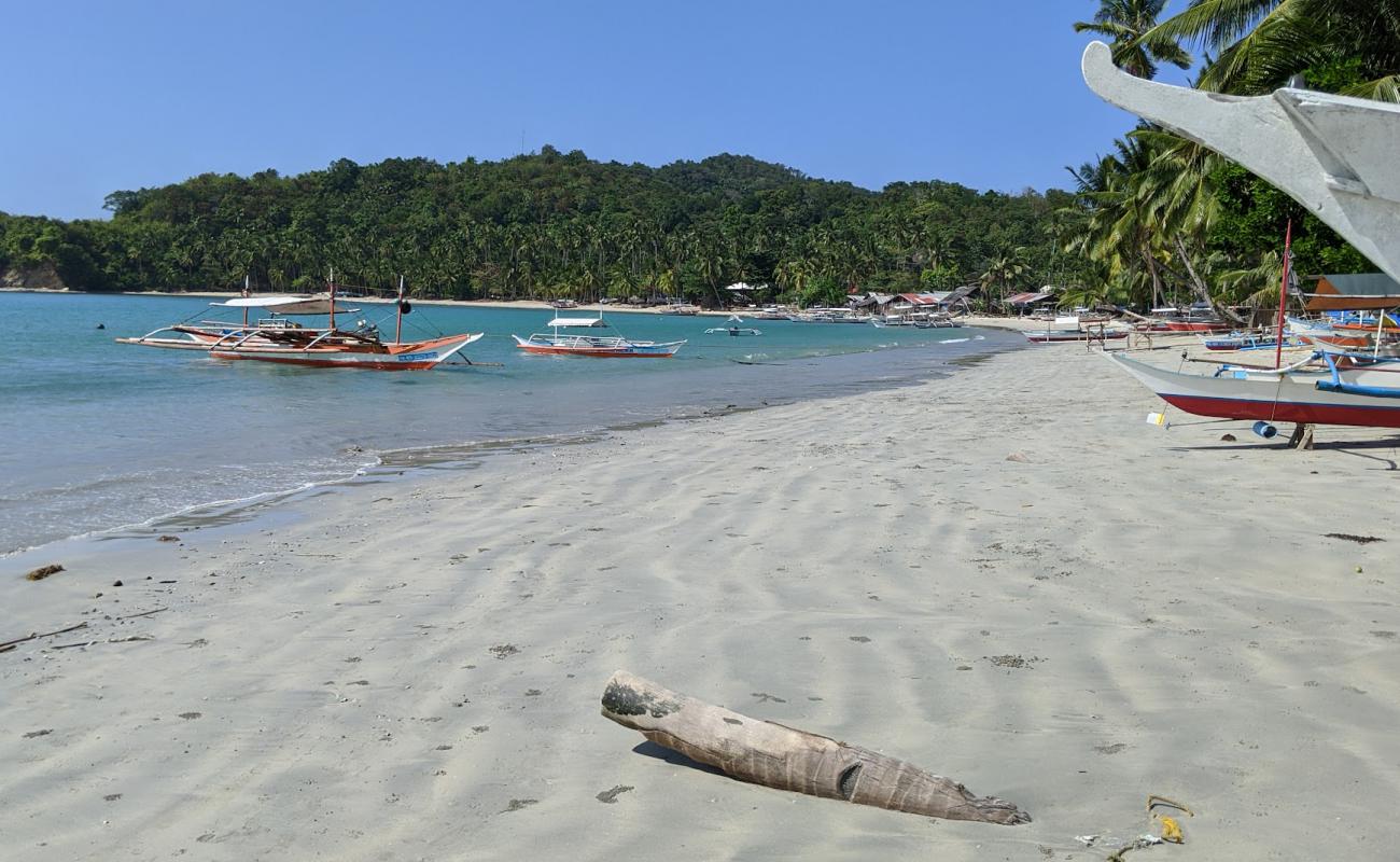 Penanindigan Beach'in fotoğrafı parlak kum yüzey ile