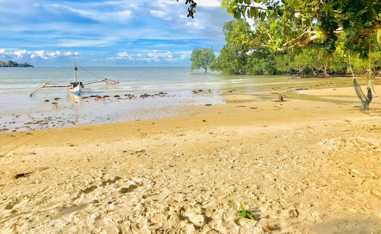 Dandulit Shore Beach'in fotoğrafı açık bej kum yüzey ile