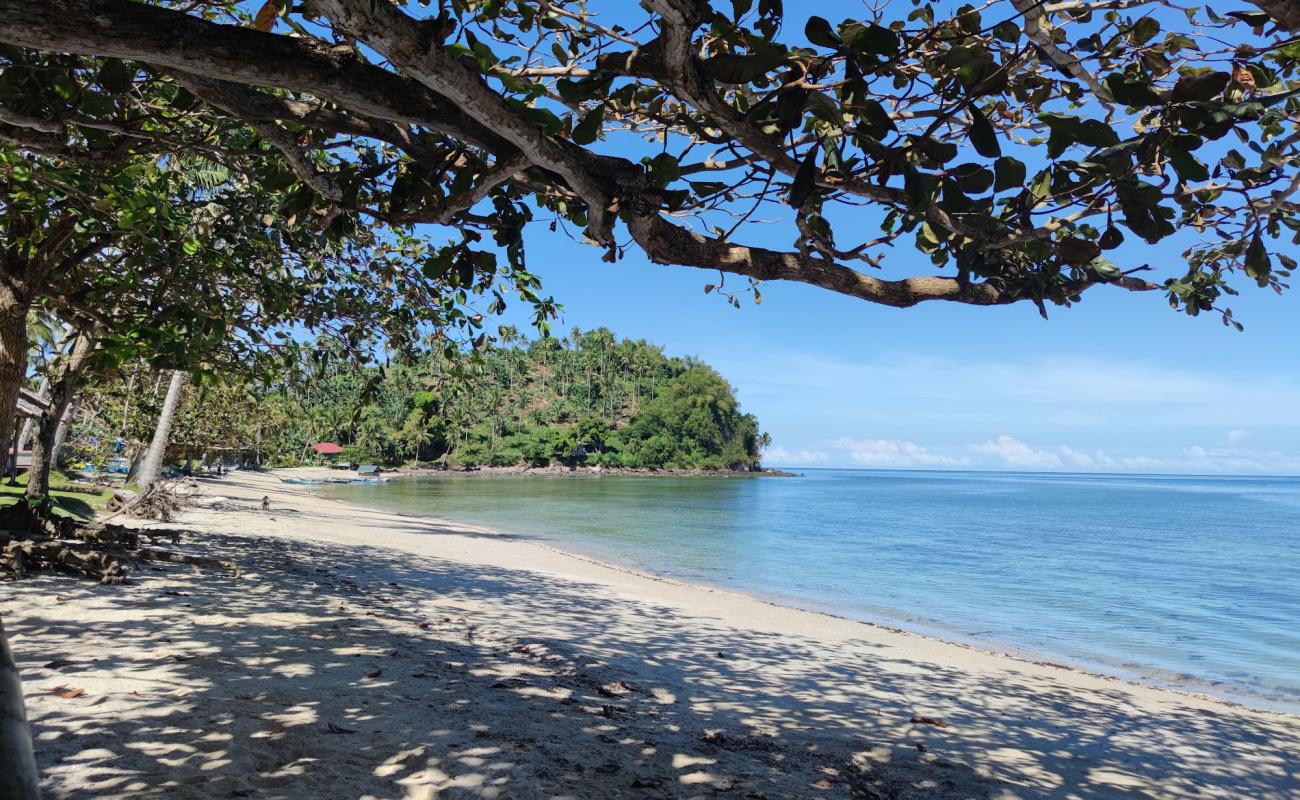 Tagumpay Beach'in fotoğrafı açık bej kum yüzey ile