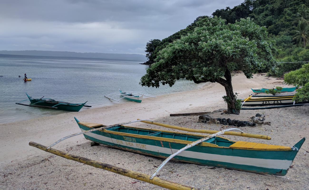 Tambaron Green Beach Resort'in fotoğrafı parlak kum yüzey ile