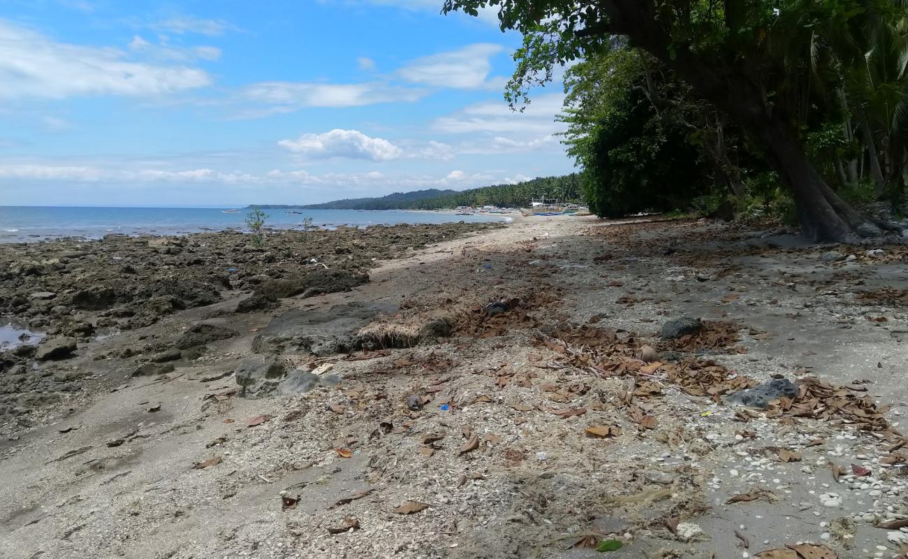 Giligaon Beach'in fotoğrafı gri kum yüzey ile