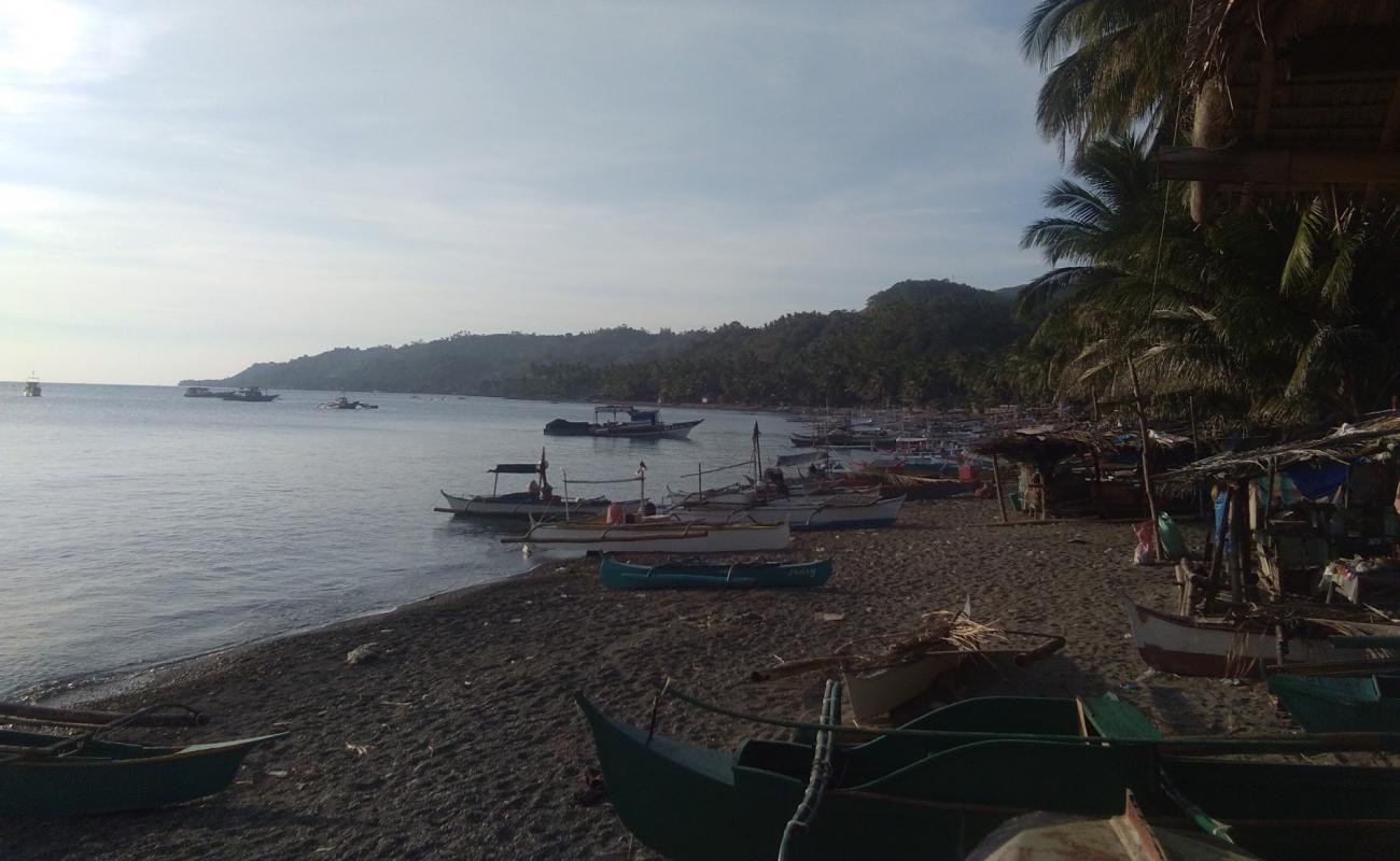 Siaton Beach'in fotoğrafı gri kum yüzey ile