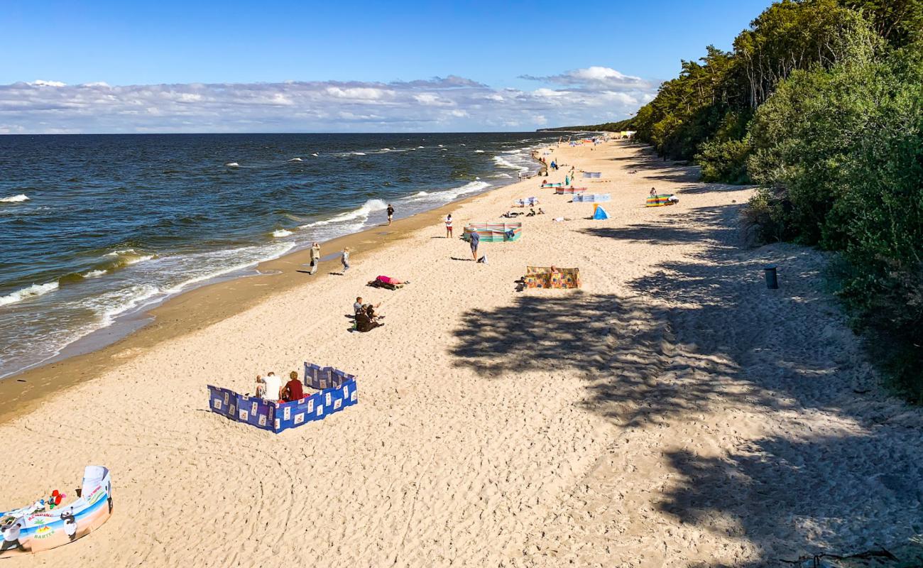 Radawka Beach'in fotoğrafı parlak ince kum yüzey ile