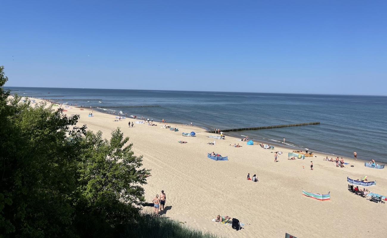 Rewal Beach'in fotoğrafı açık bej kum yüzey ile