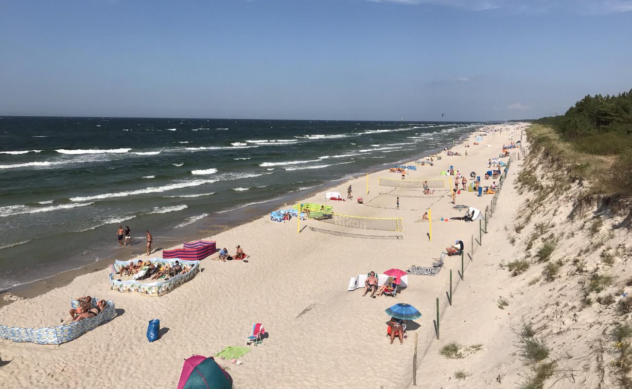 Plaza Rogowo'in fotoğrafı i̇nce bej kum yüzey ile