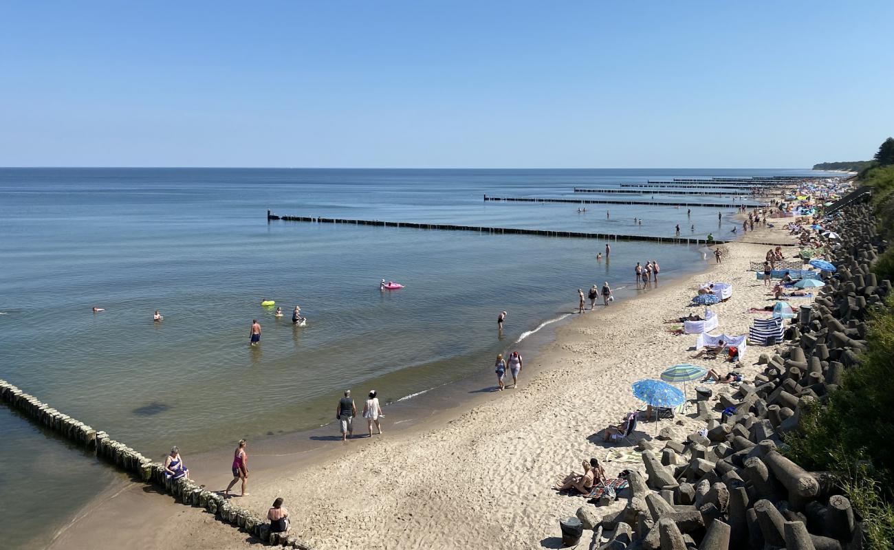 Ustorenie Beach'in fotoğrafı - rahatlamayı sevenler arasında popüler bir yer