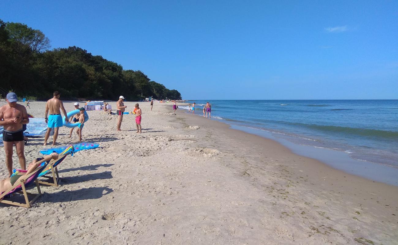 Plaza Gaskach'in fotoğrafı parlak ince kum yüzey ile