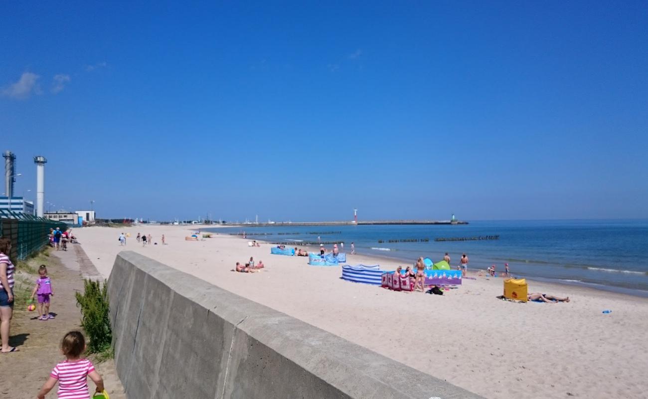 Nordowe Morsy Beach'in fotoğrafı açık bej kum yüzey ile
