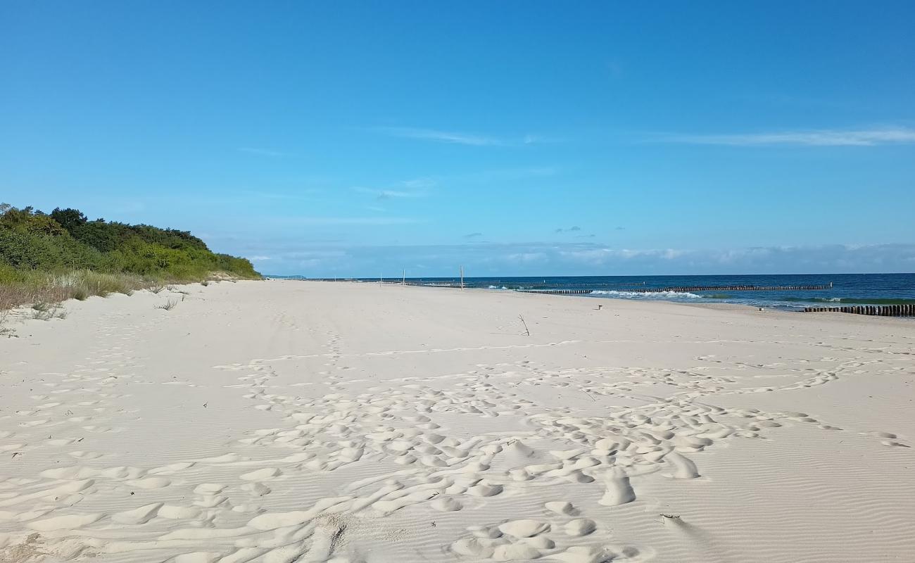 Chalupy Naturist beach'in fotoğrafı parlak ince kum yüzey ile