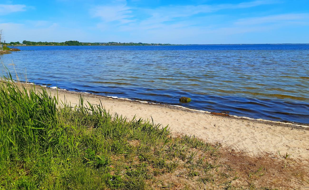 Kaprow Beach'in fotoğrafı kahverengi kum yüzey ile
