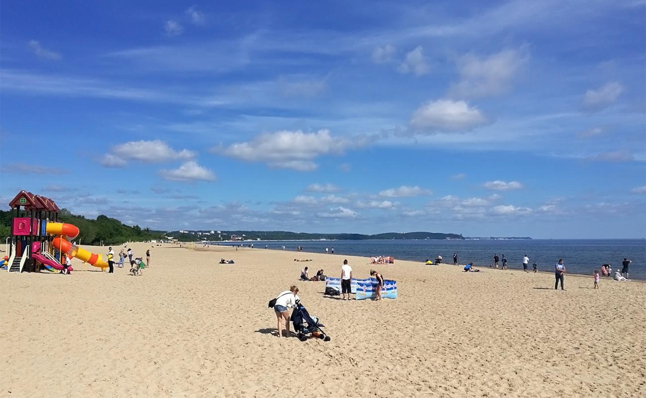 Jelitkowo Beach II'in fotoğrafı parlak kum yüzey ile