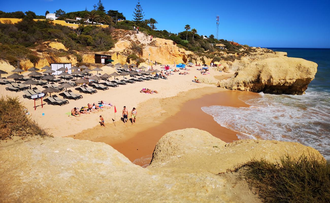 Praia da Gale'in fotoğrafı parlak ince kum yüzey ile