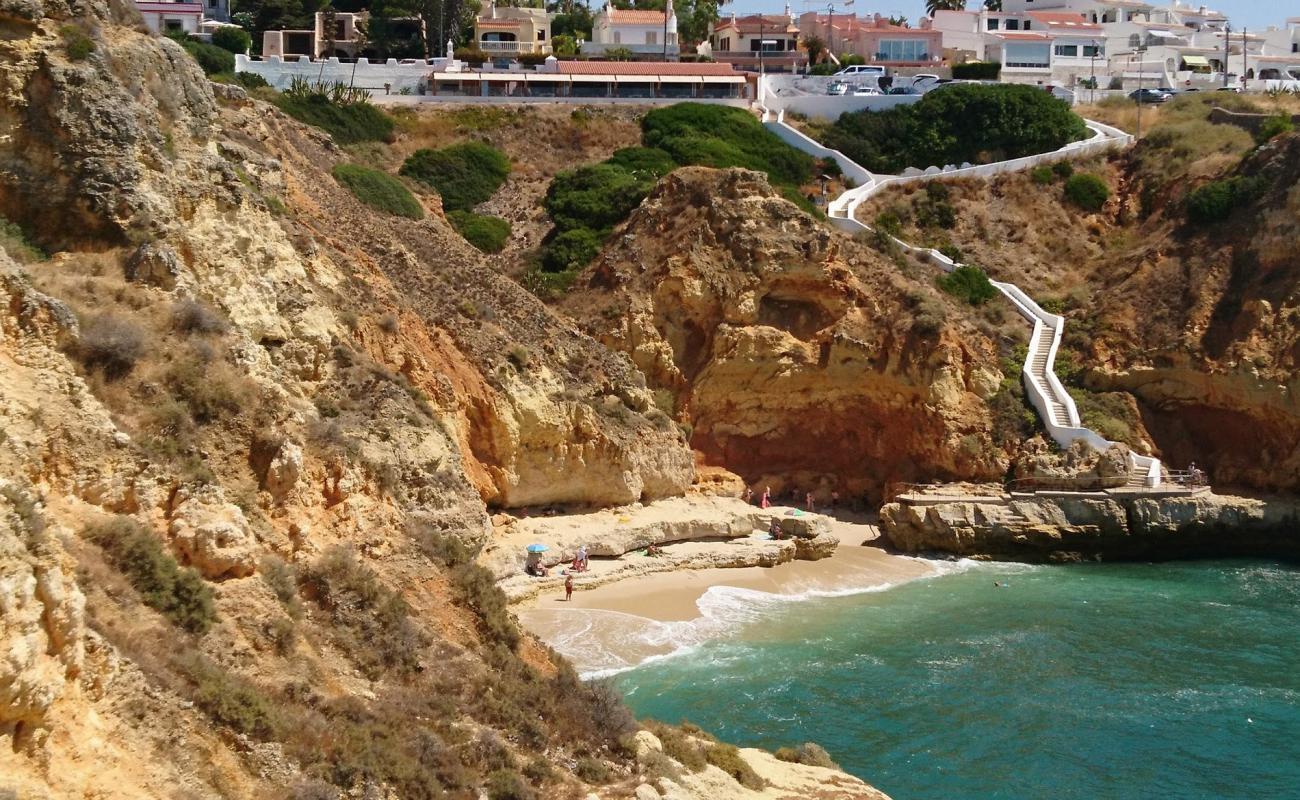 Praia do Paraiso'in fotoğrafı parlak ince kum yüzey ile