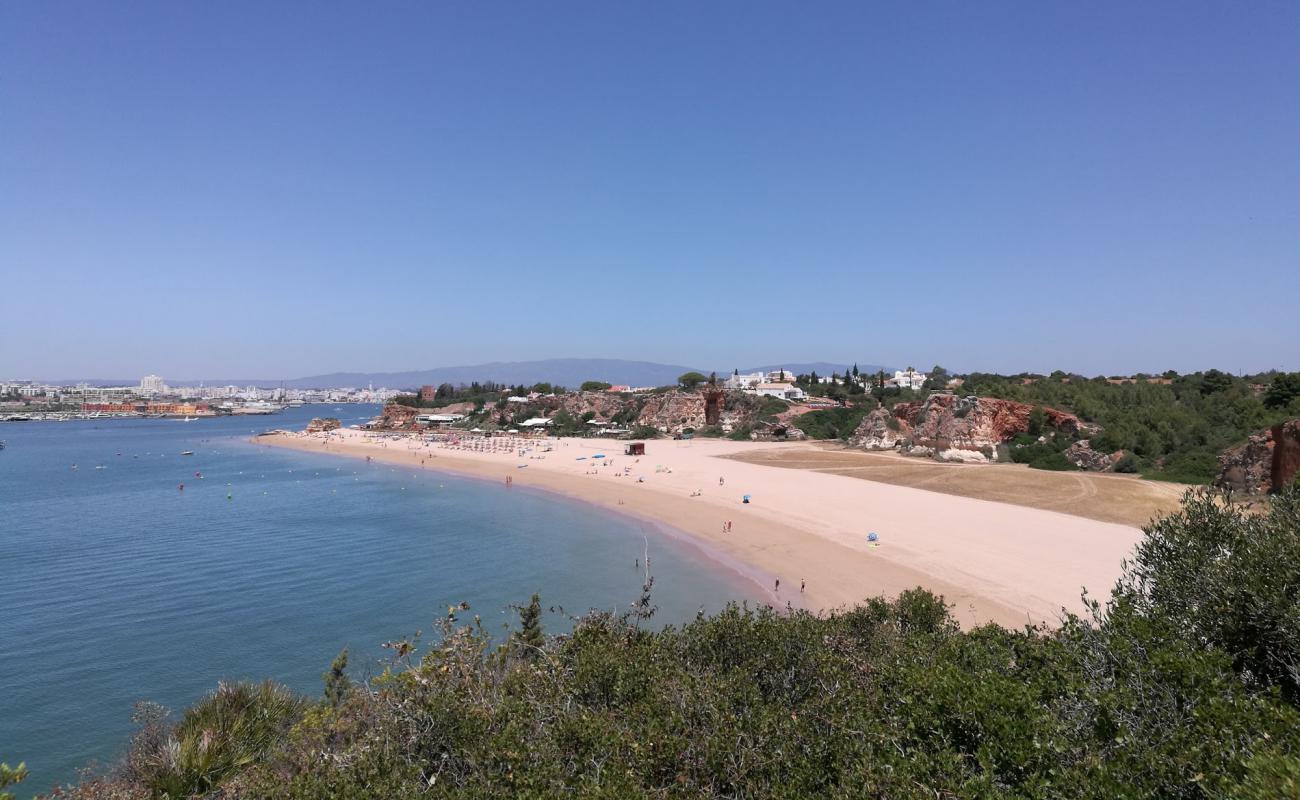 Praia Grande'in fotoğrafı i̇nce kahverengi kum yüzey ile