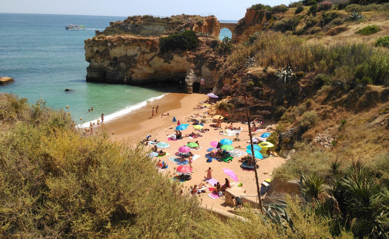 Praia dos Estudantes'in fotoğrafı i̇nce kahverengi kum yüzey ile
