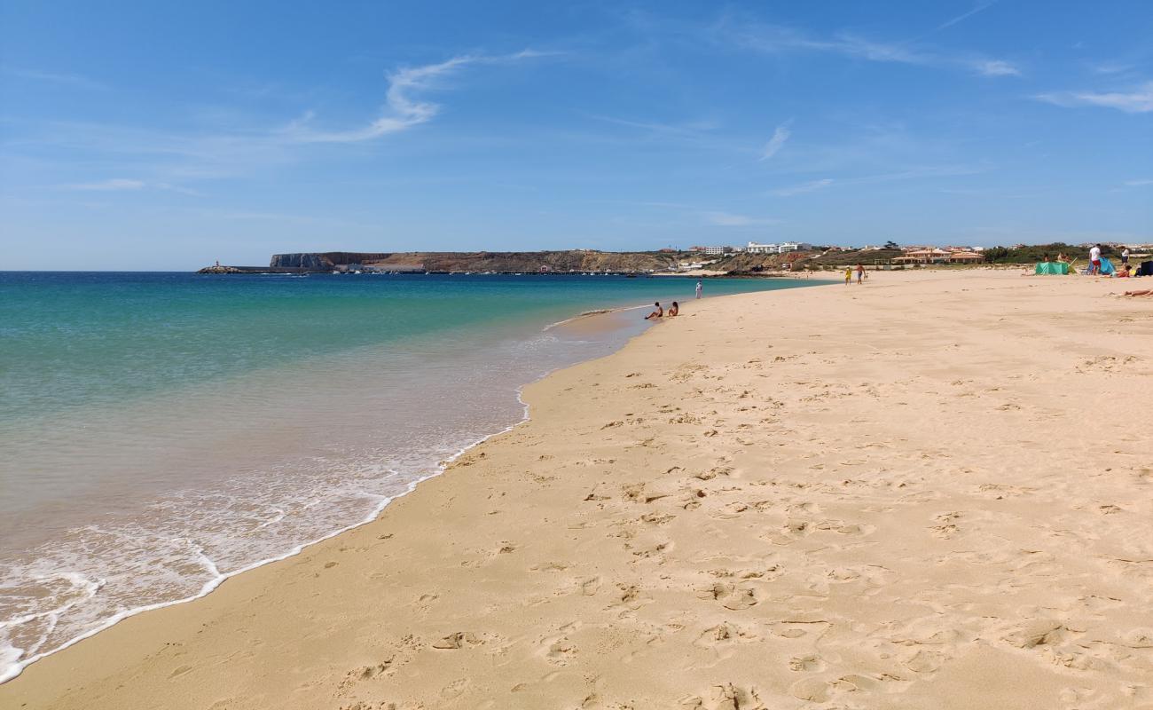 Praia do Martinhal'in fotoğrafı parlak kum yüzey ile