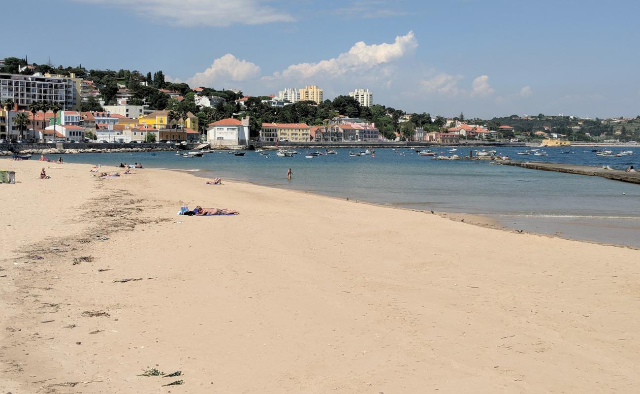 Praia Velha'in fotoğrafı i̇nce bej kum yüzey ile
