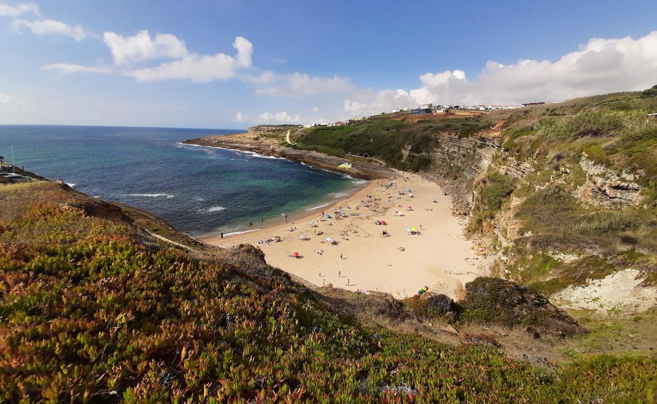 Praia dos Coxos'in fotoğrafı i̇nce bej kum yüzey ile