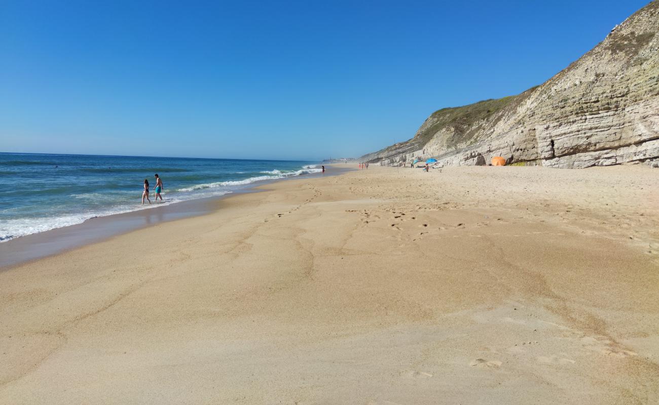 Praia da Pedra do Ouro'in fotoğrafı parlak kum yüzey ile