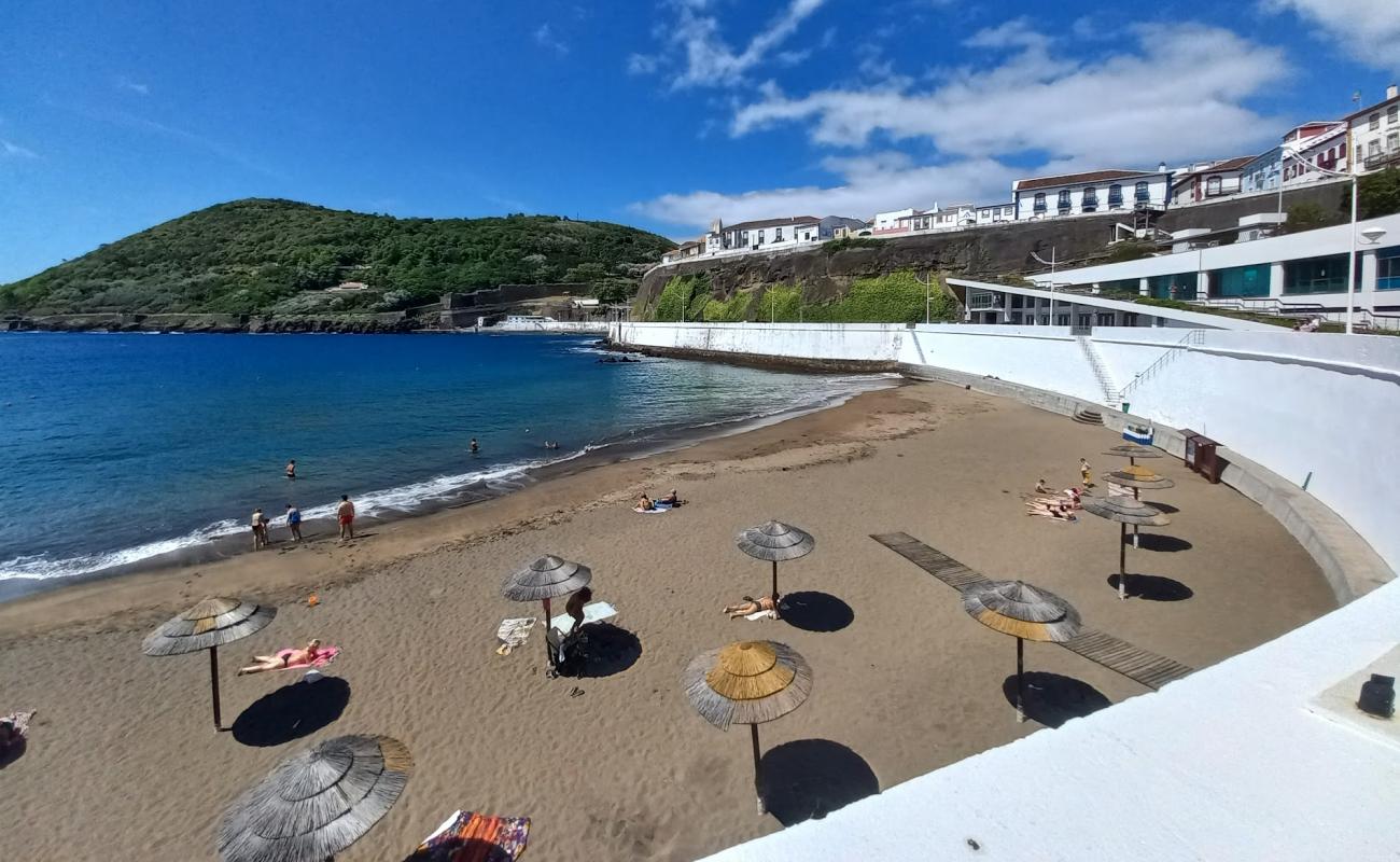 Zona Balnear da Prainha'in fotoğrafı kahverengi kum yüzey ile