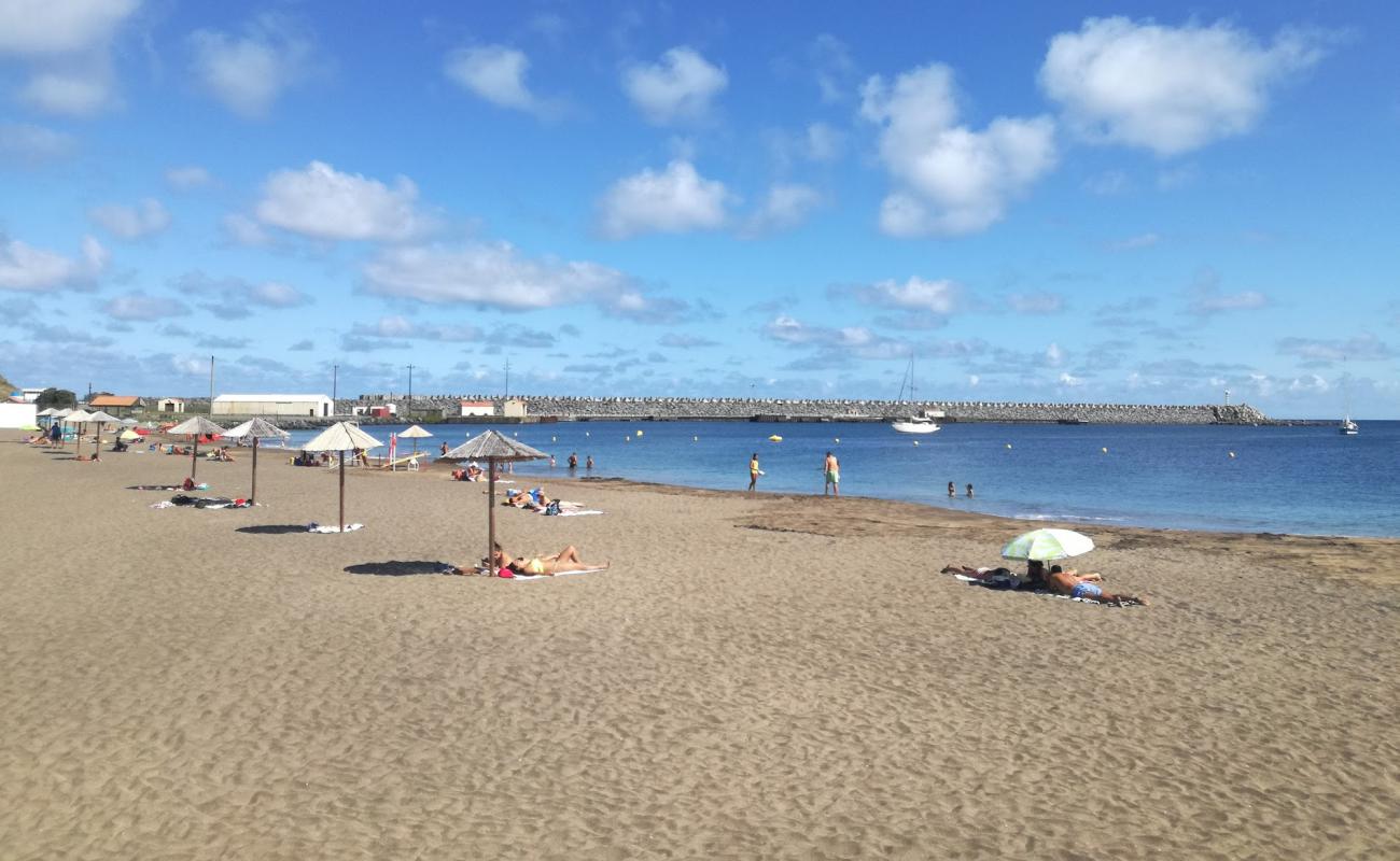 Praia da Vitoria'in fotoğrafı gri kum yüzey ile