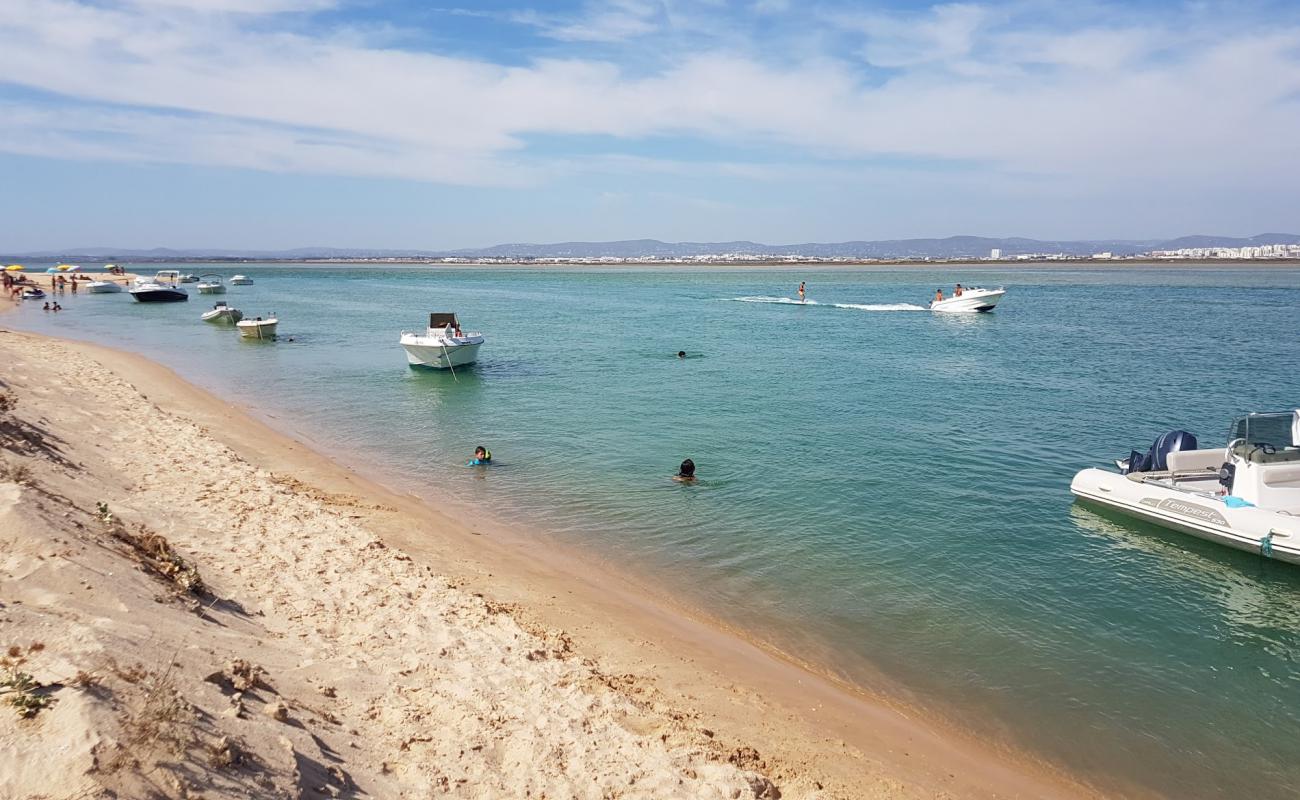 Praia da Barrinha'in fotoğrafı parlak kum yüzey ile