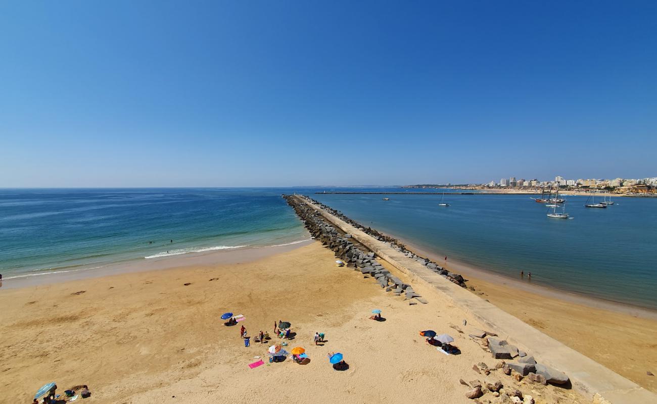 Praia do Molhe'in fotoğrafı parlak kum yüzey ile