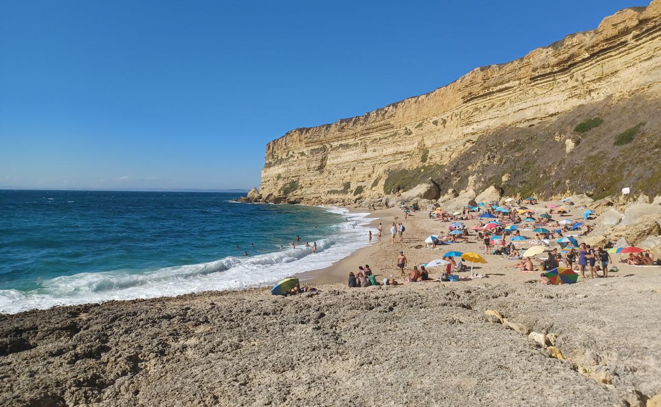 Praia da Foz'in fotoğrafı parlak kum yüzey ile