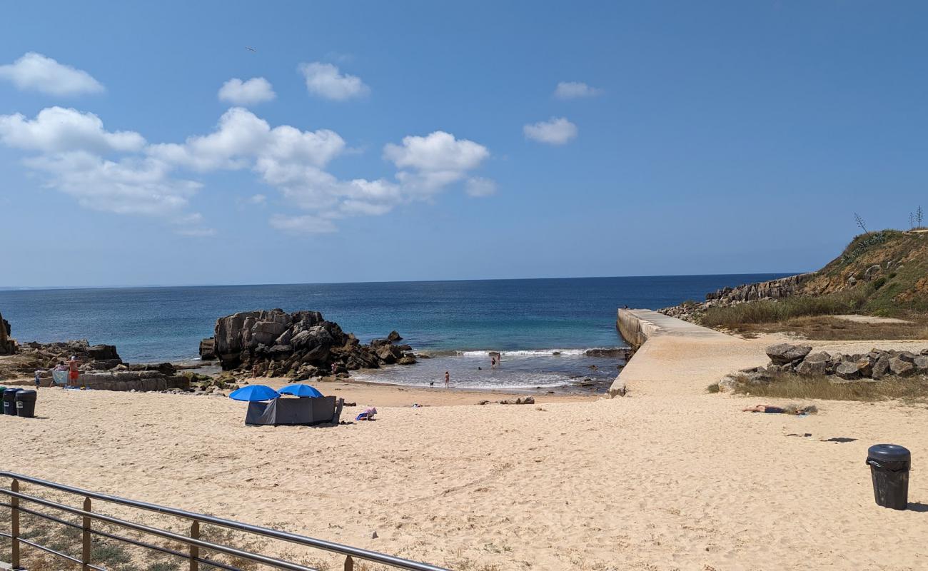 Praia do Portinho da Areia Sul'in fotoğrafı parlak kum yüzey ile