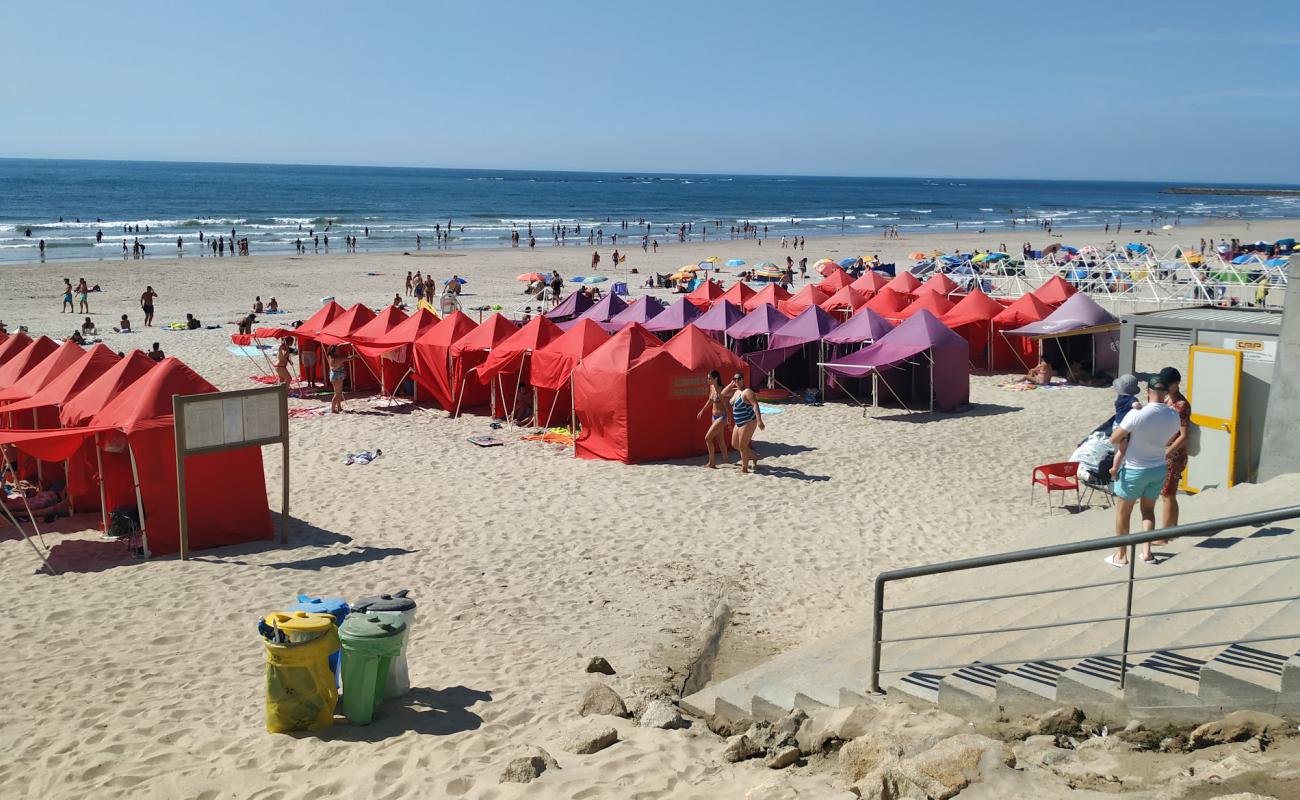 Praia de Ofir'in fotoğrafı parlak kum yüzey ile