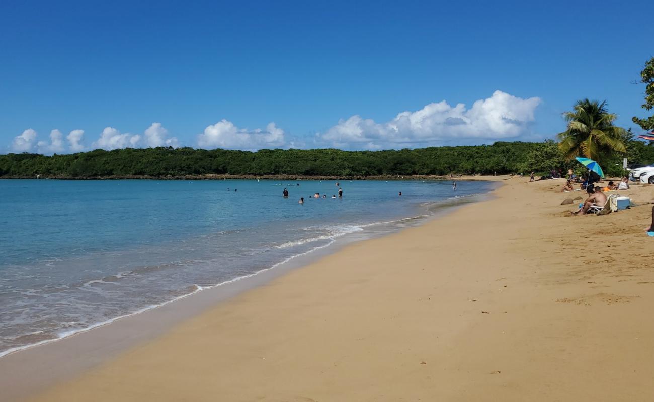Playa Vacia Talega'in fotoğrafı i̇nce bej kum yüzey ile
