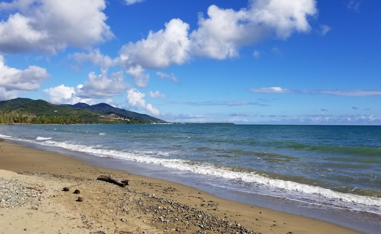 Playa Mar Del Sur'in fotoğrafı gri kum ve çakıllar yüzey ile
