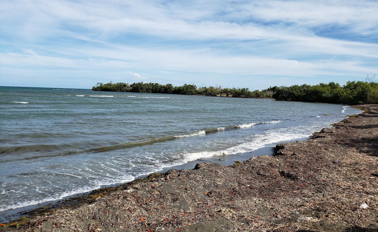 Playa Clavellina'in fotoğrafı gri kum yüzey ile