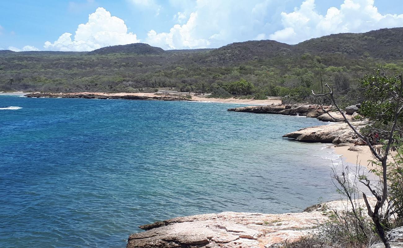 Playa Frontera'in fotoğrafı i̇nce bej kum yüzey ile